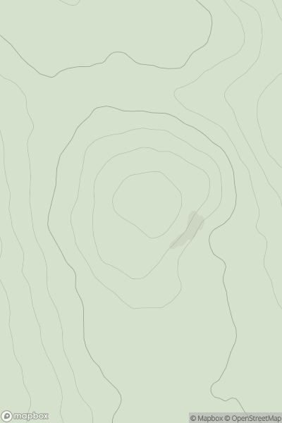 Thumbnail image for Hart Hill [Central Scotland from Dumbarton to Montrose] showing contour plot for surrounding peak